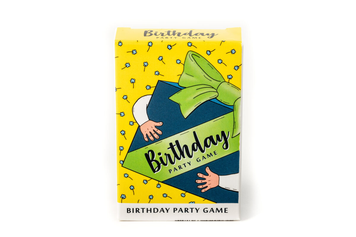 Spēle JUBILĀRS angļu valodā. Party game BIRTHDAY
